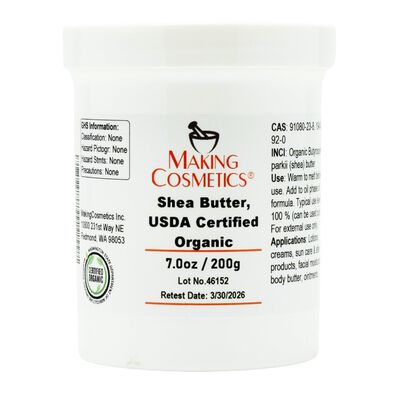 Shea Butter, USDA Certified Organic